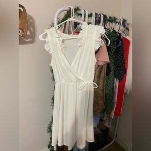White dress